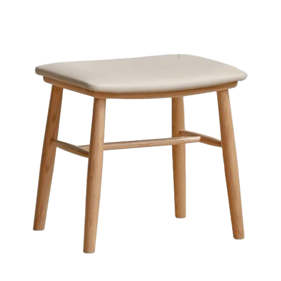 Oak Solid Wood Modern Dressing Stool