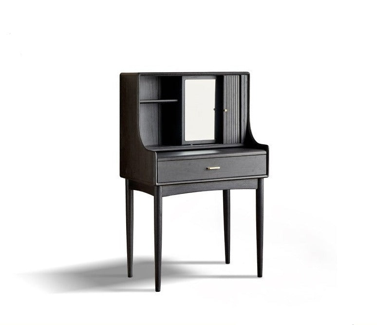 Oak, Ash solid wood dressing table bedroom high-end retro piano"