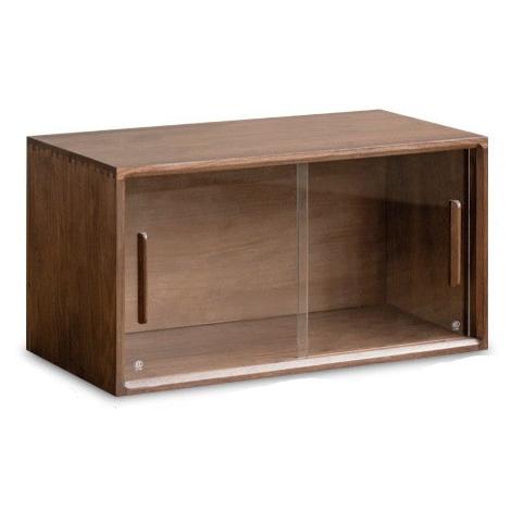 Black Walnut Solid Wood Free Combination Multifunctional Bookcase.