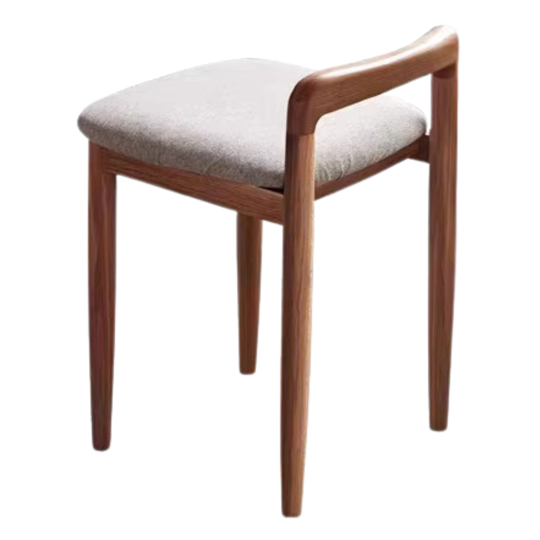 Beech, Cherry Solid Wood Makeup Stool Chair