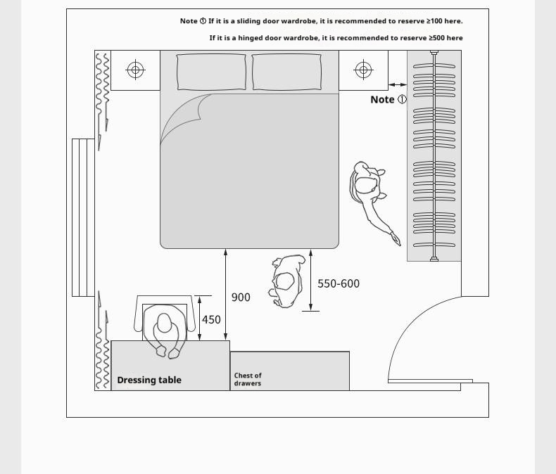 Genuine Leather Italian Light Luxury White Soft Headboard Bed