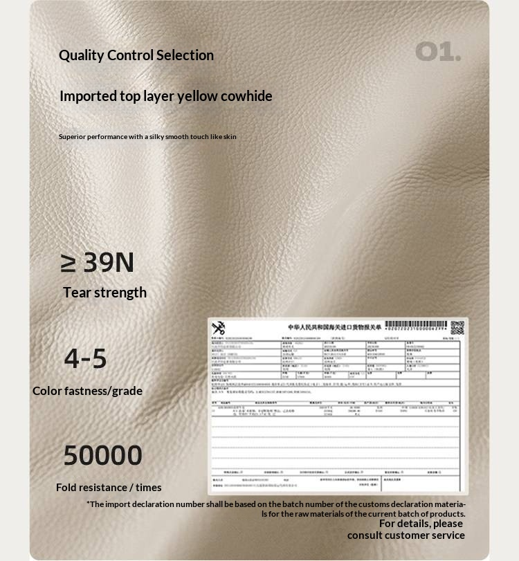 Poplar Solid Wood Bed — Vintage Style with Soft Backrest, Genuine Leather and Edge Finish