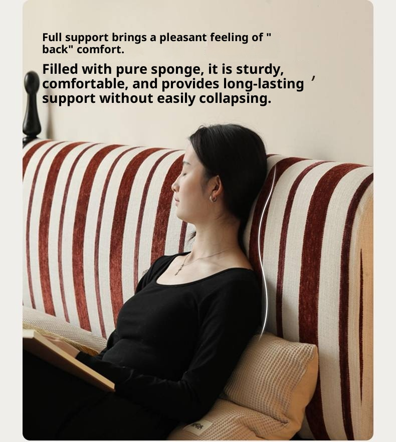 Fabric Soft Bed, American Vintage Retro Style