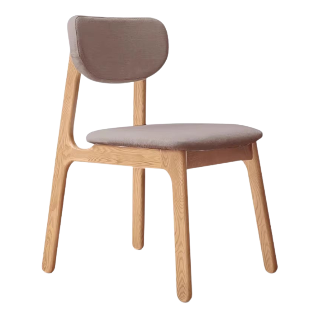 Black Walnut, Ash, Oak Solid Wood Dining Chair 4 Pcs Set