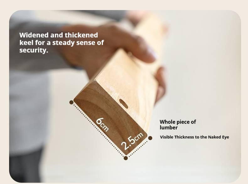 Ash Solid Wood Bed with Top Grain Cowhide Upholstery in Modern Minimalist Style