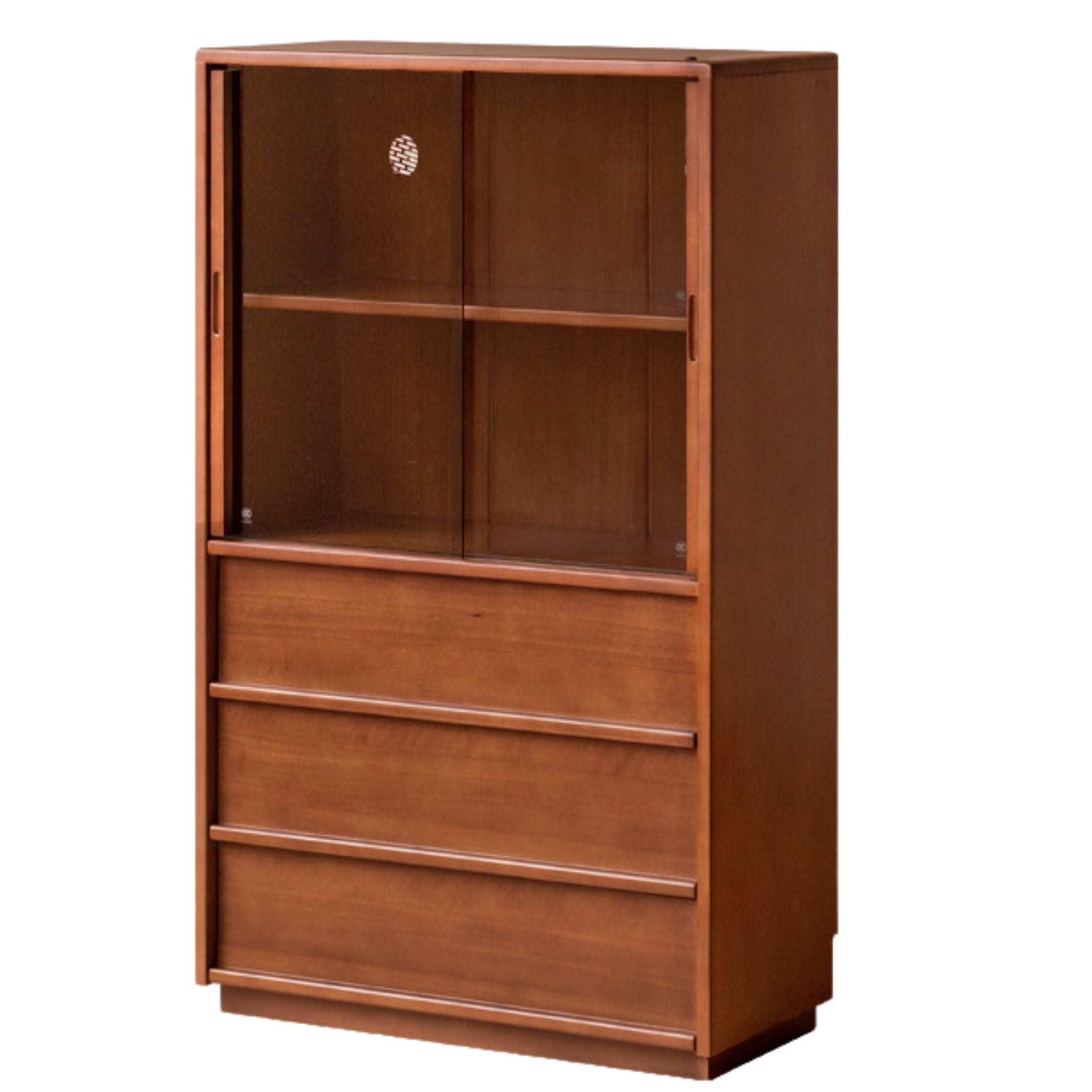 Poplar Solid Wood Middle Ages Side Cabinet