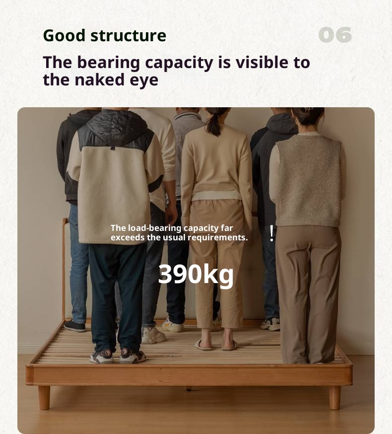 Cherry, Pine, Beech Solid Wood Bed Retro Vintage