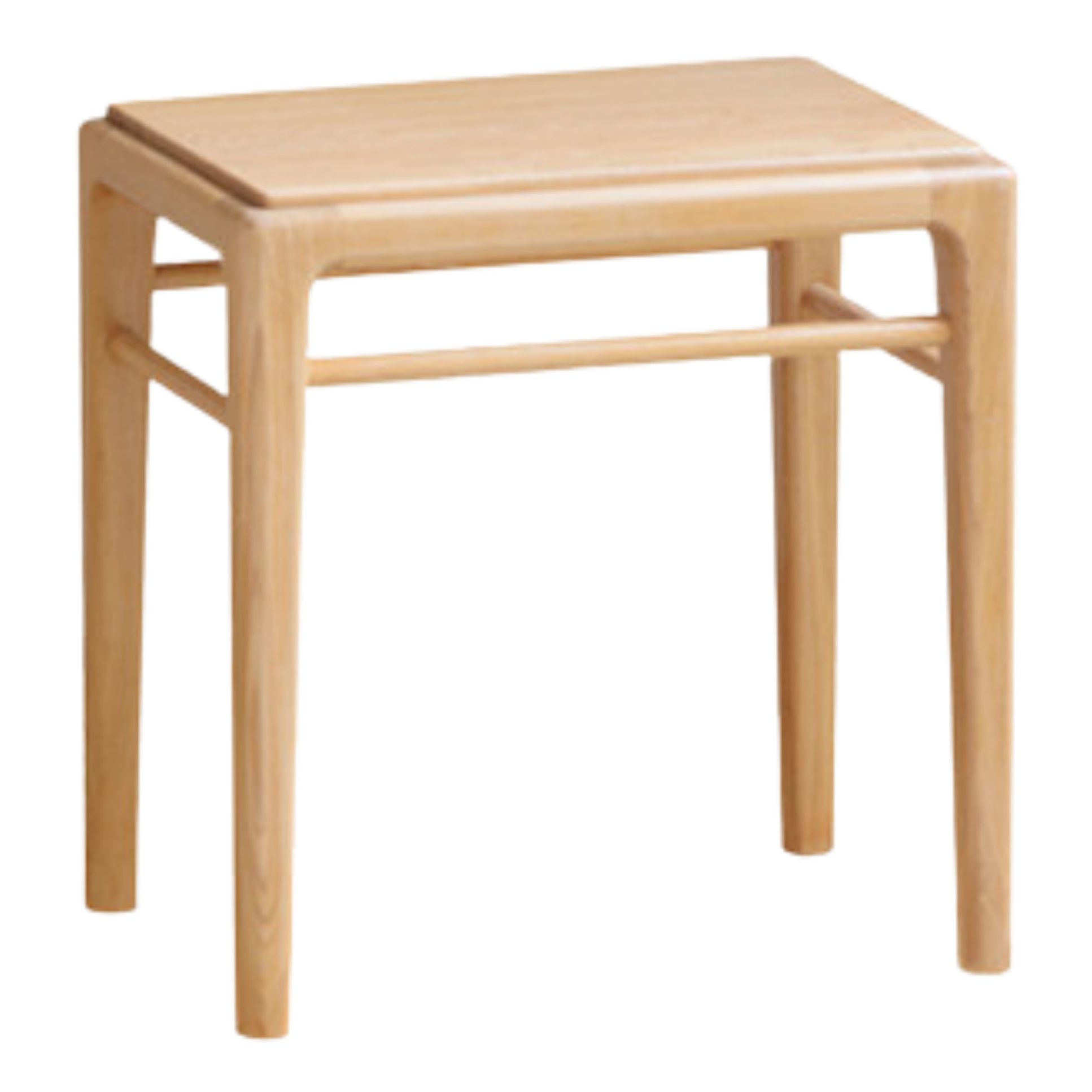 Ash Solid Wood Nordic Soft Makeup Stool