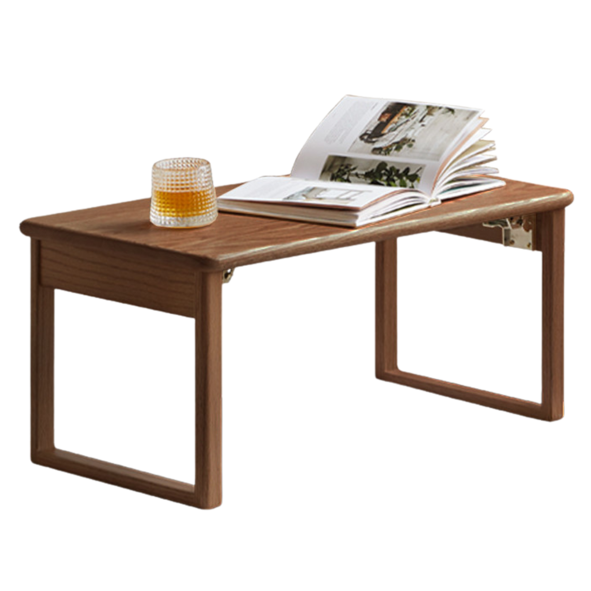 Oak Solid Wood Bay Window Folding Table