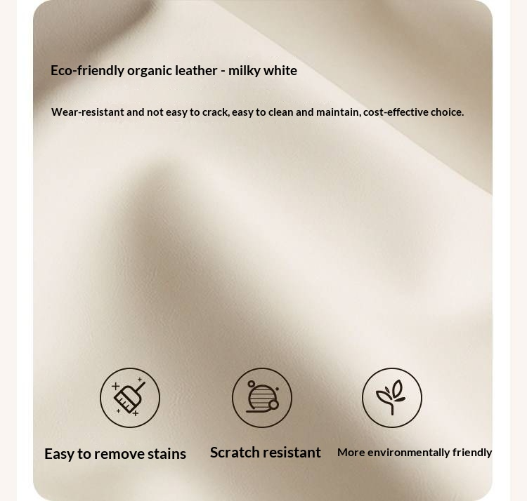 Oak Solid Wood Box Bed — Suspension and Upholstered with Genuine Leather Piano Key Design