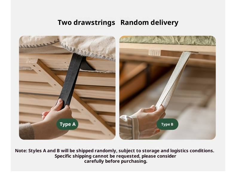 Cherry Solid Wood High-Pressure Box Bed