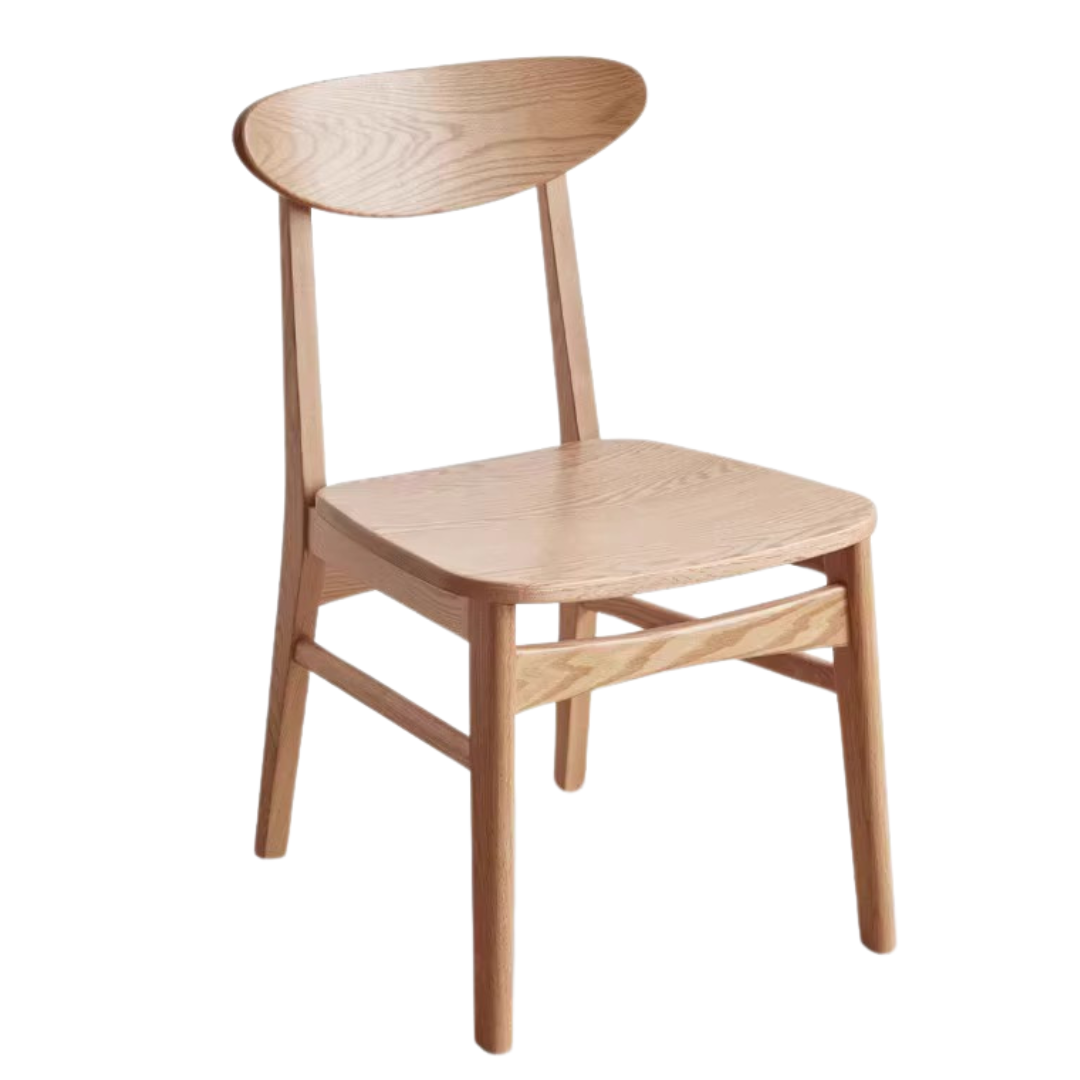 4 pcs set Ash, Oak, Beech Solid Wood - Dining Chair