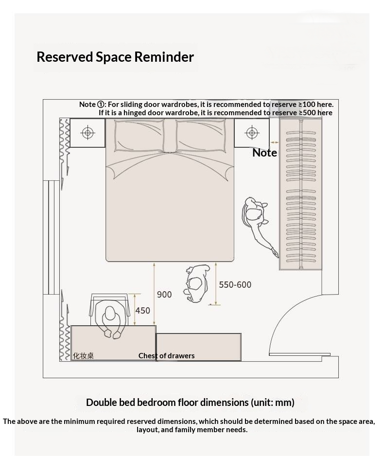 Black Walnut Solid Wood Box Bed — Soft Headboard, Italian Light Luxury Genuine Leather Bed