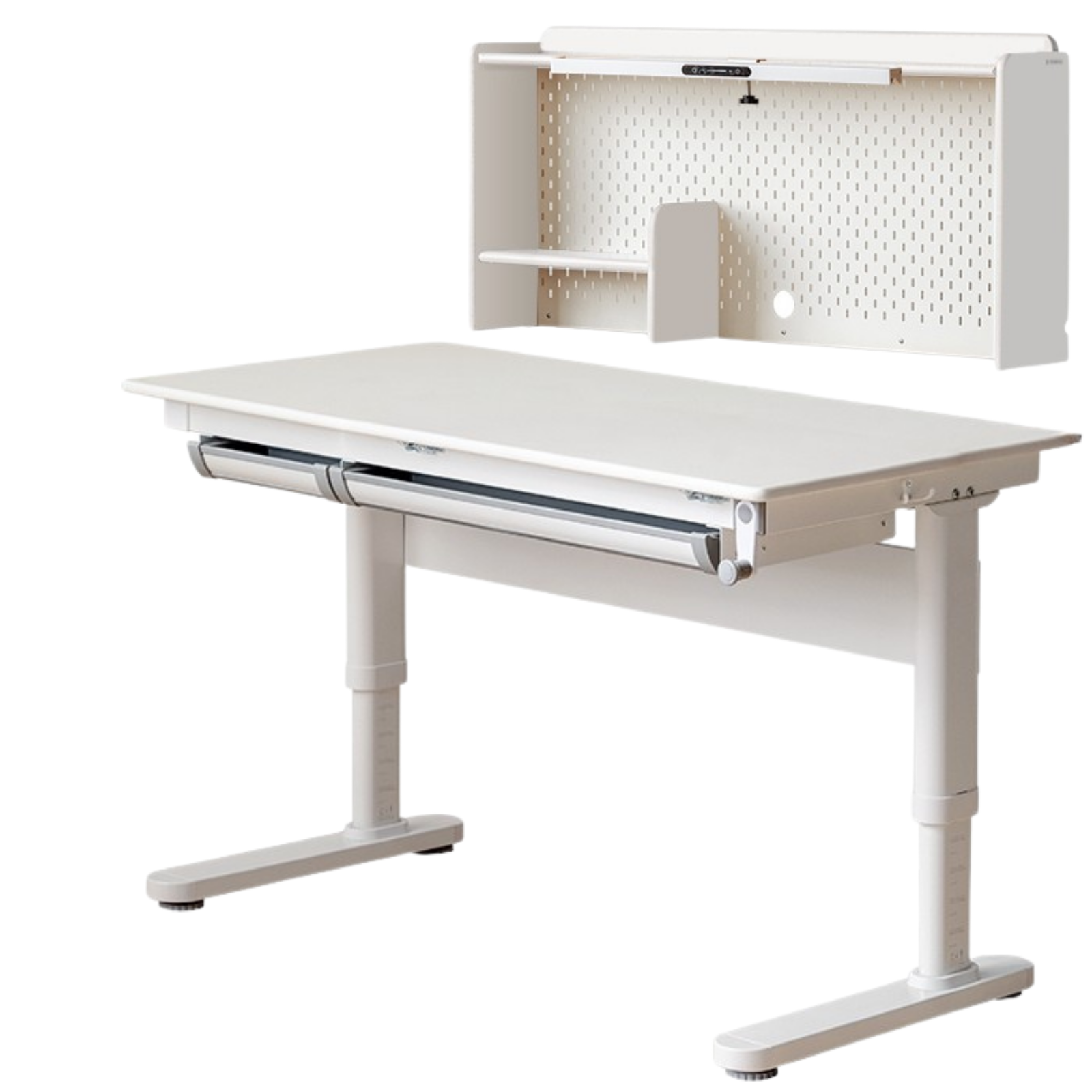 Beech, Solid RubberWood kids Lifting Study Desk