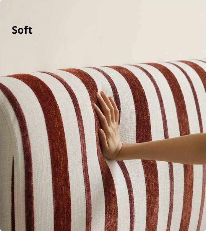 Fabric Soft Bed, American Vintage Retro Style