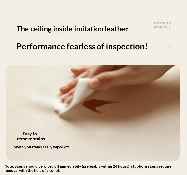 Oak, Rubberwood Solid Wood Bed — Modern Minimalist Box Bed