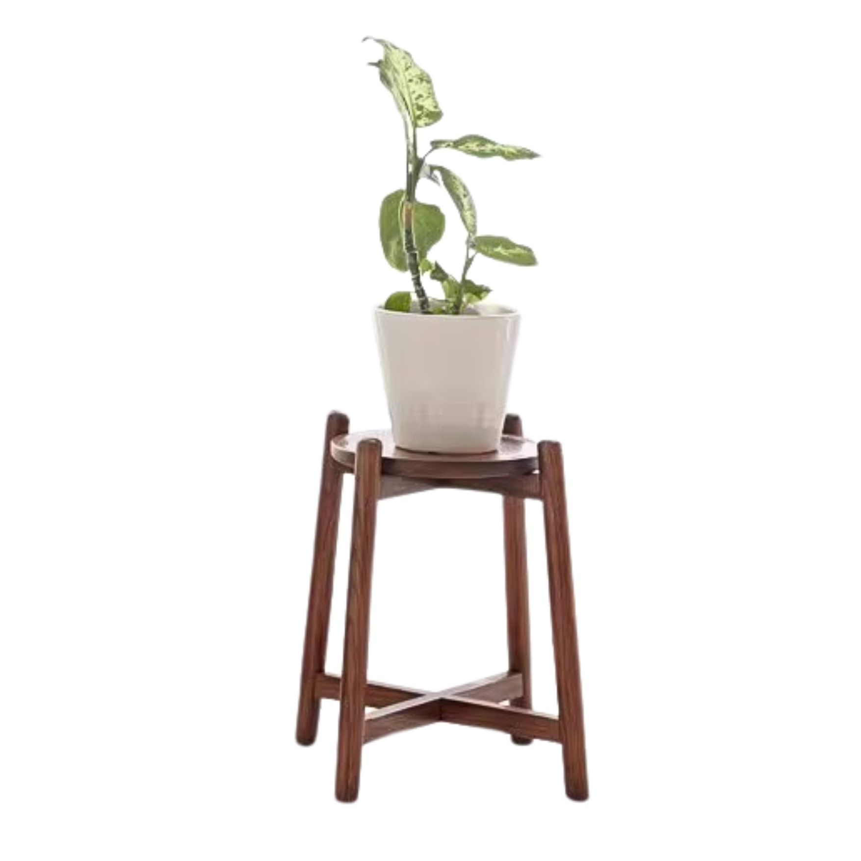 Oak Solid Wood Flower Rack Storage Rack