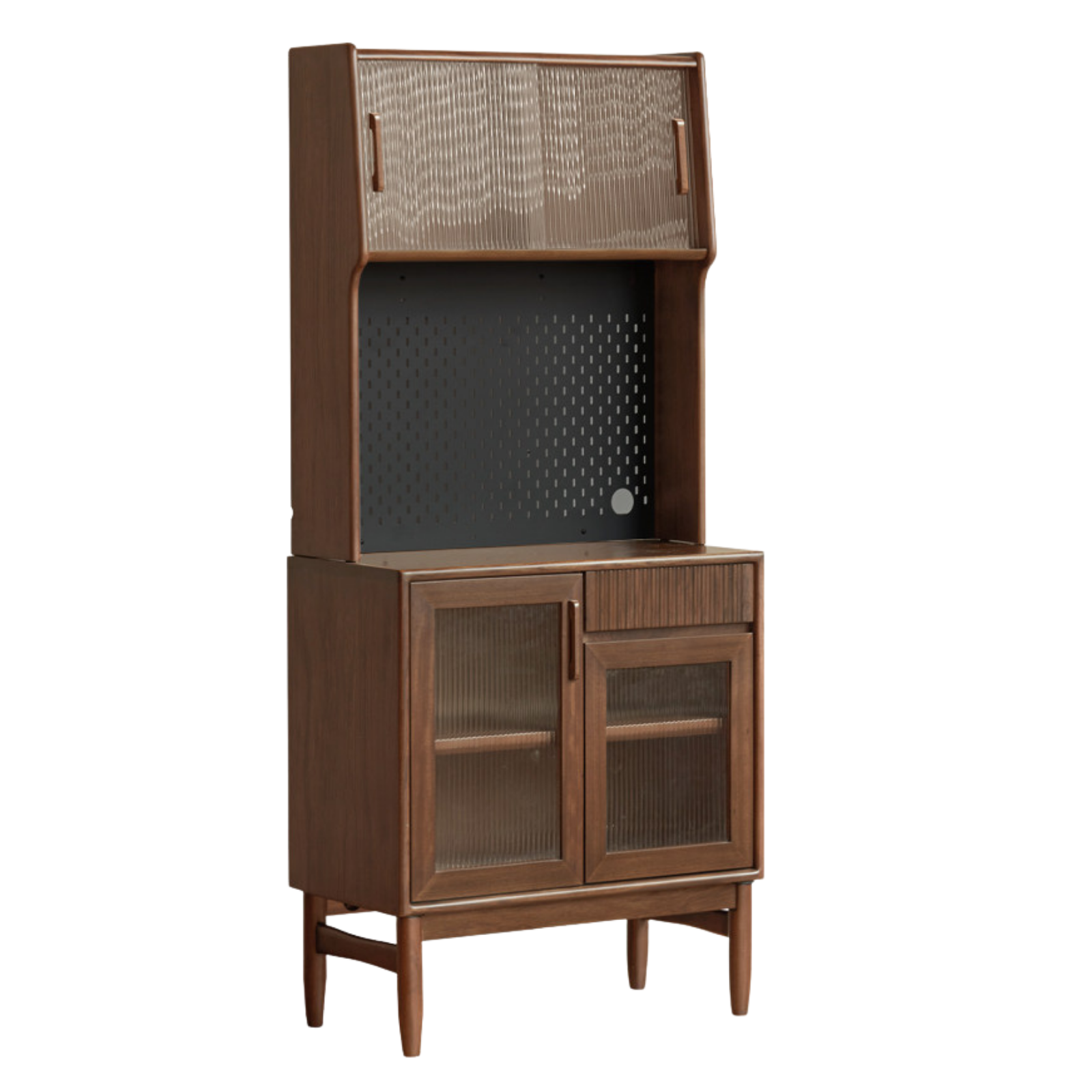 Oak, Black Walnut, South American Walnut, Solid Longan Hardwood, Red Zebrawood Solid Wood Light Luxury Sideboard