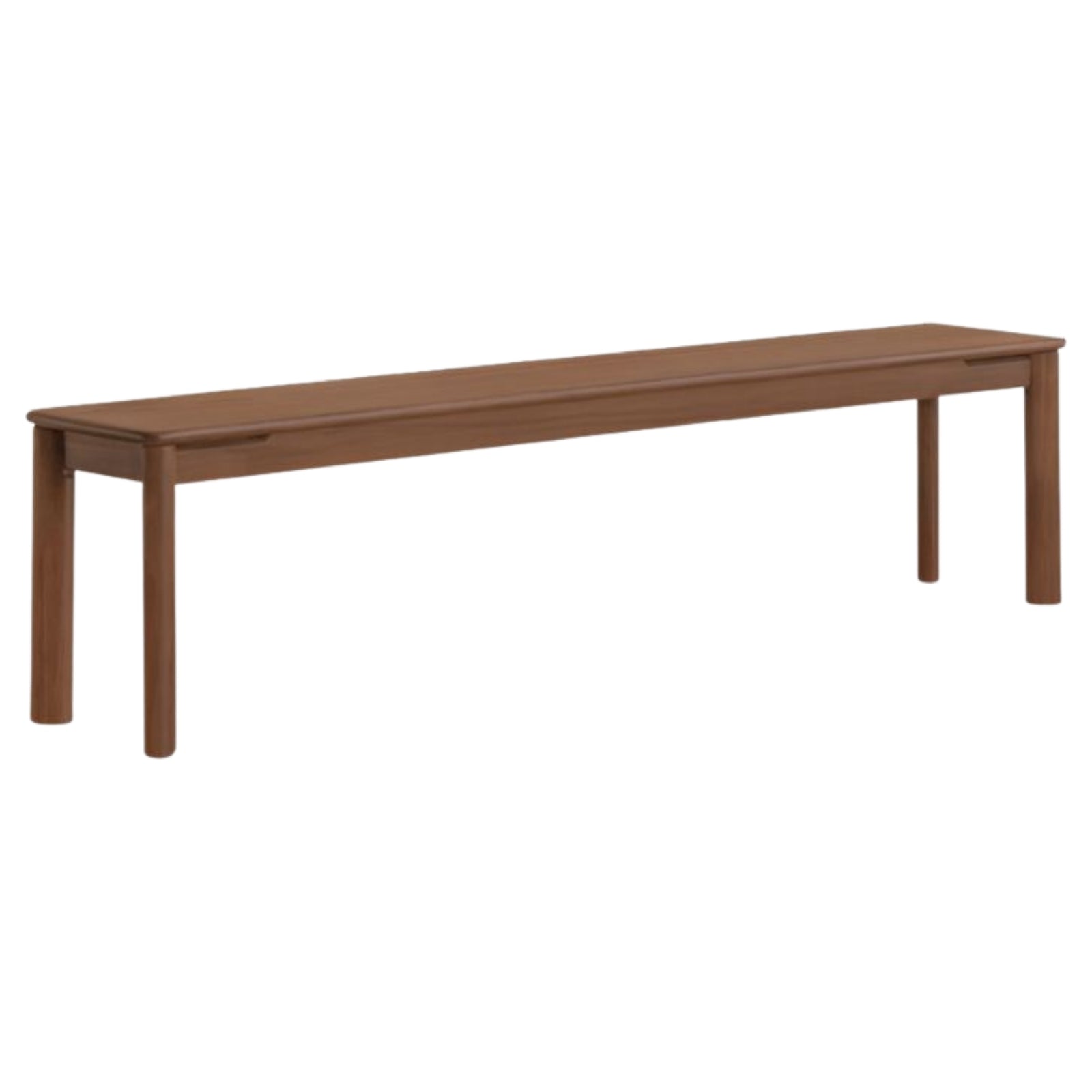 Black Walnut, Oak, Ash Solid Wood Long Bench
