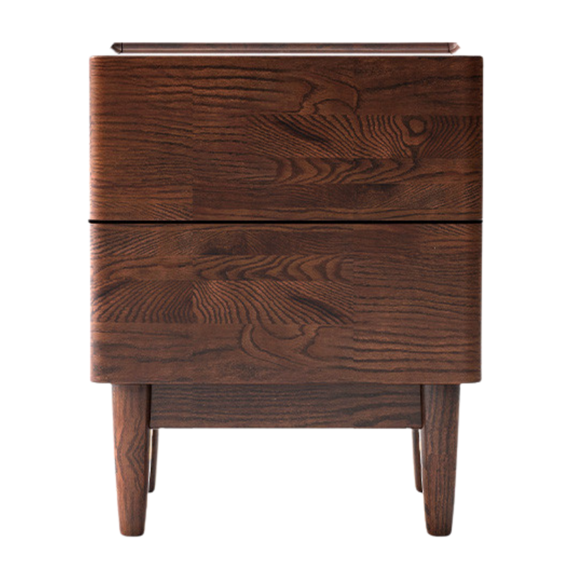 Ash, Oak, White Ash, White Oak, Sandalwood Solid Wood White Wax Small Nightstand