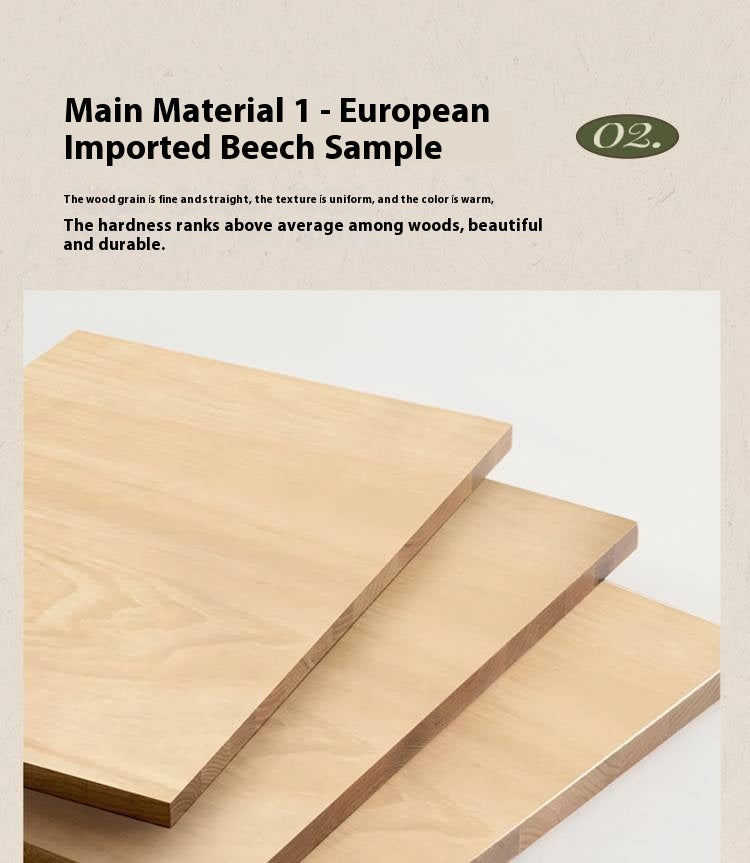 Set 4 pcs Black Walnut, Beech Solid Wood Dining Chair