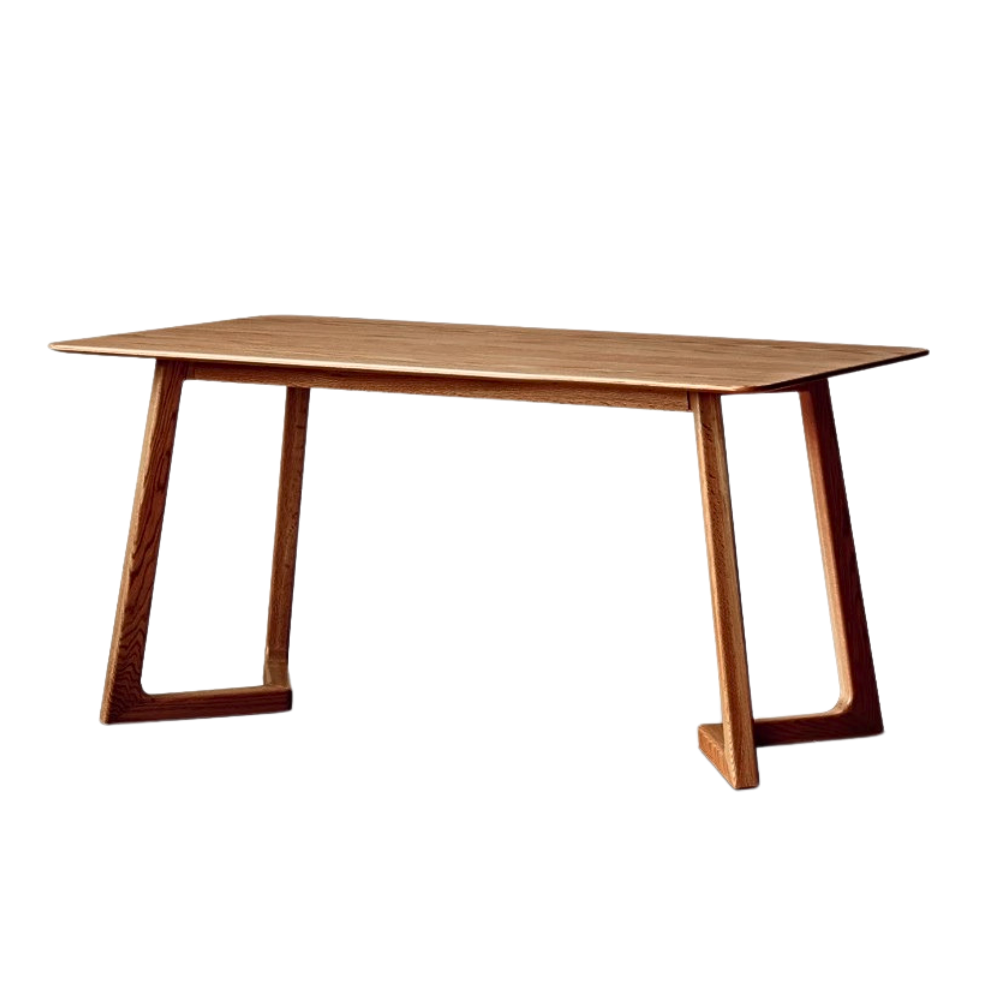 Oak, Ash Solid Wood Large Office Desk