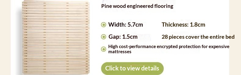 Oak, Rubberwood Solid Bed with Cream Finish — Casual Bedside with Soft Bag Backrest and White Soft Back