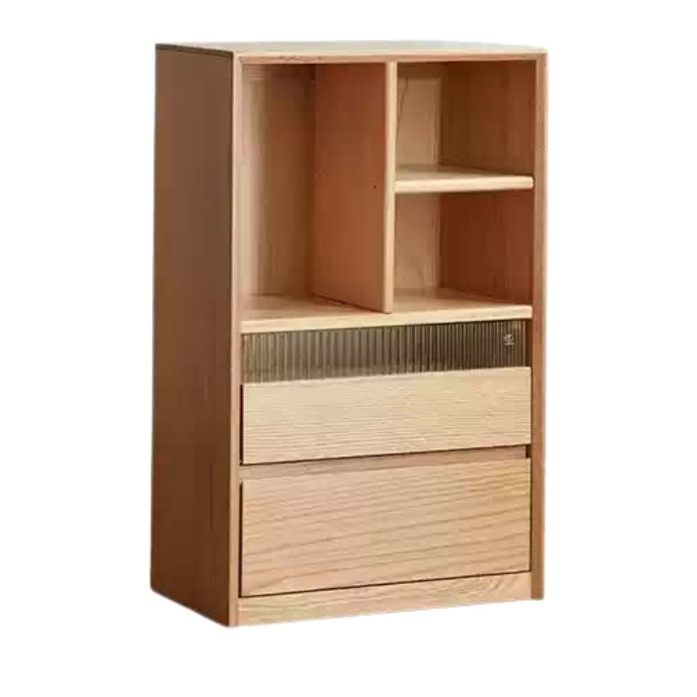 Oak Solid Wood Modern Bookcase