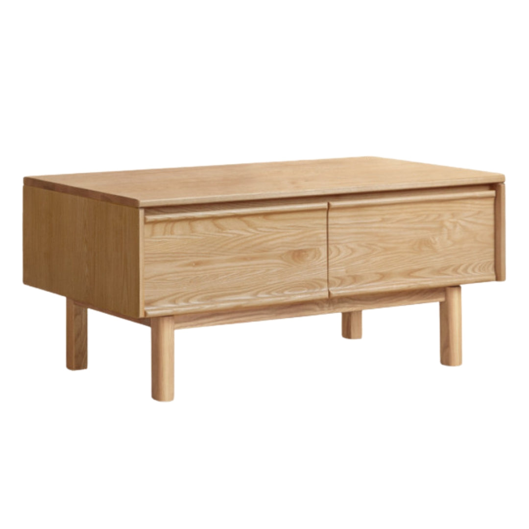 Ash, Oak Solid Wood Solid Wood Coffee Table