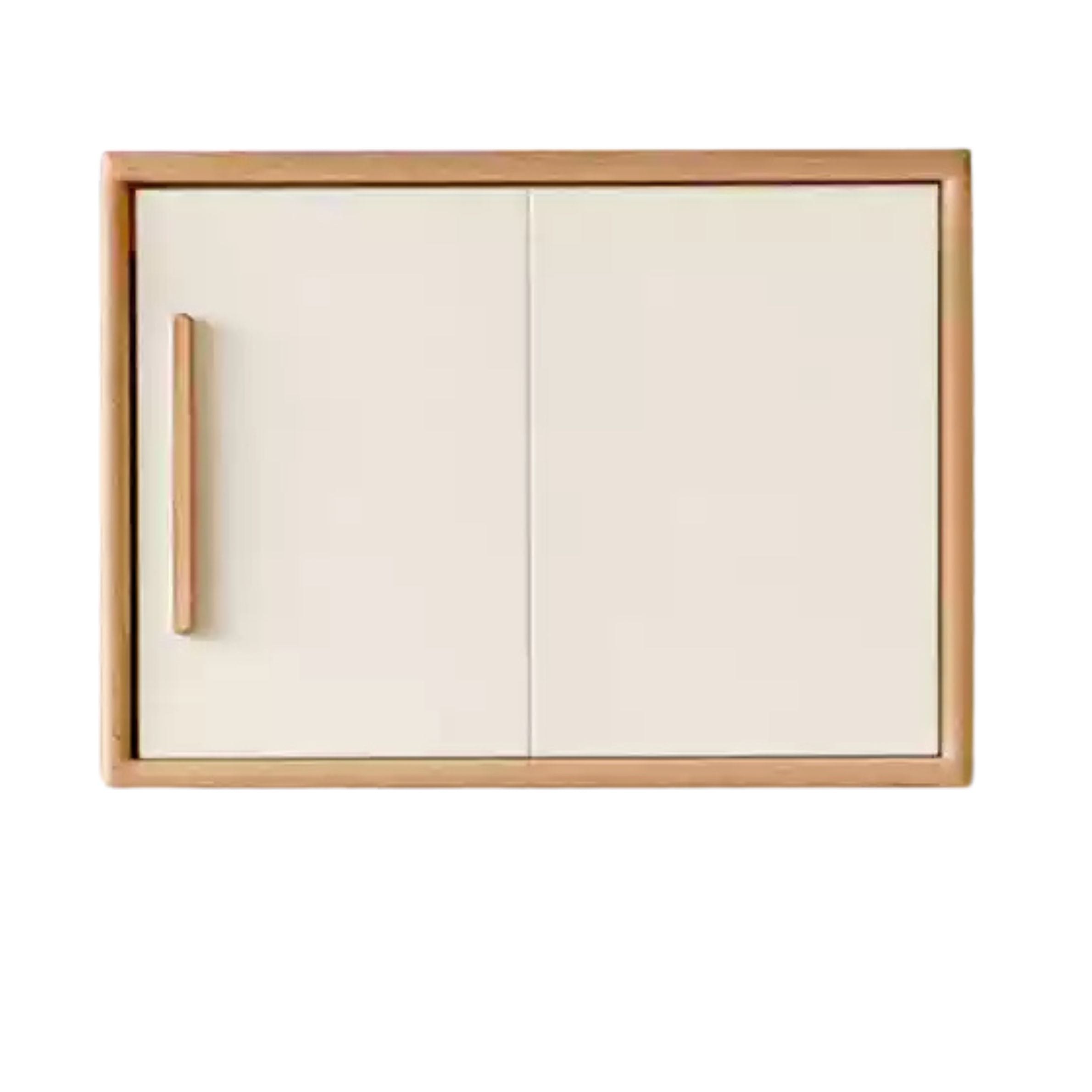 Oak Solid Wood Modern Wardrobe.