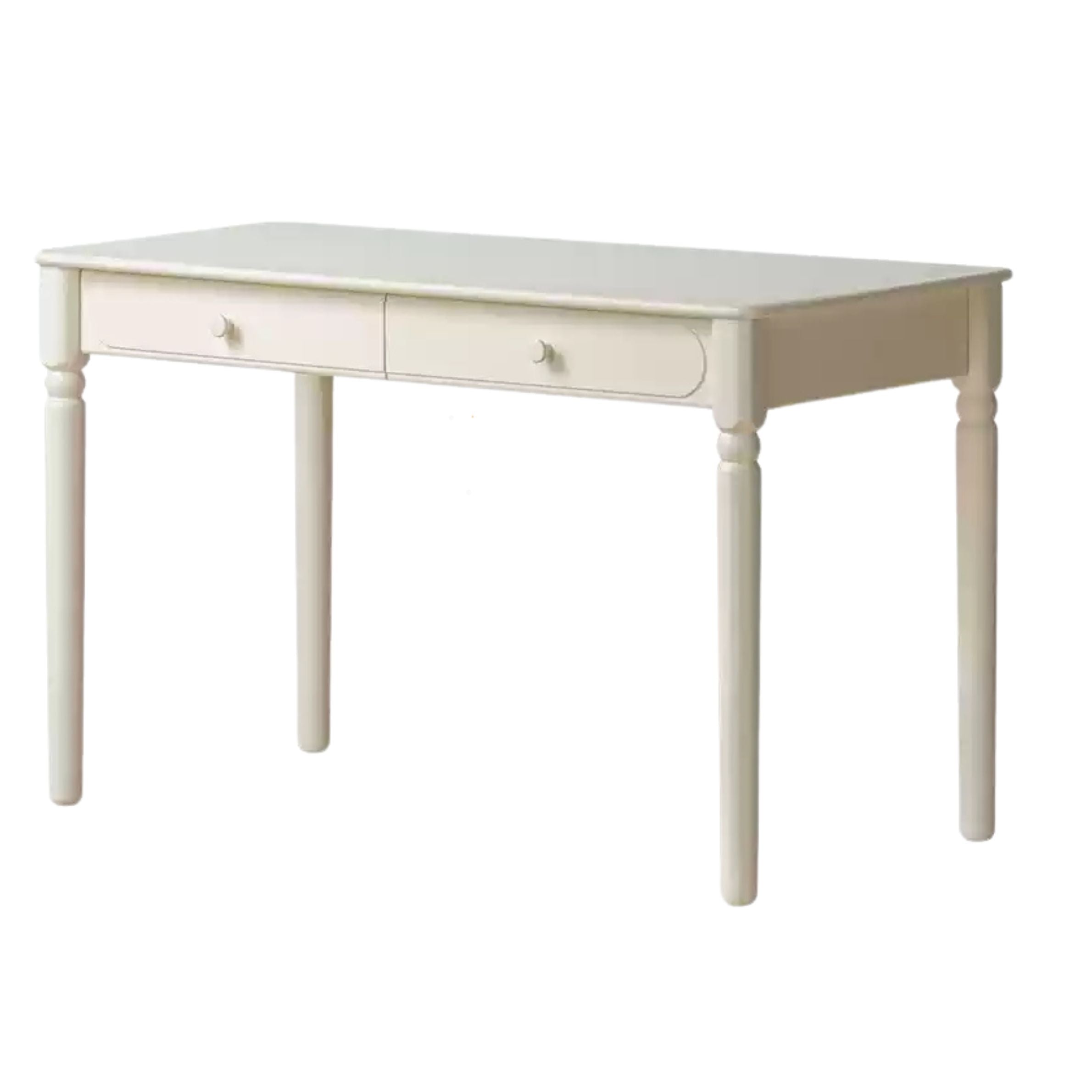 Solid Rubberwood Cream Style Children's Desk.