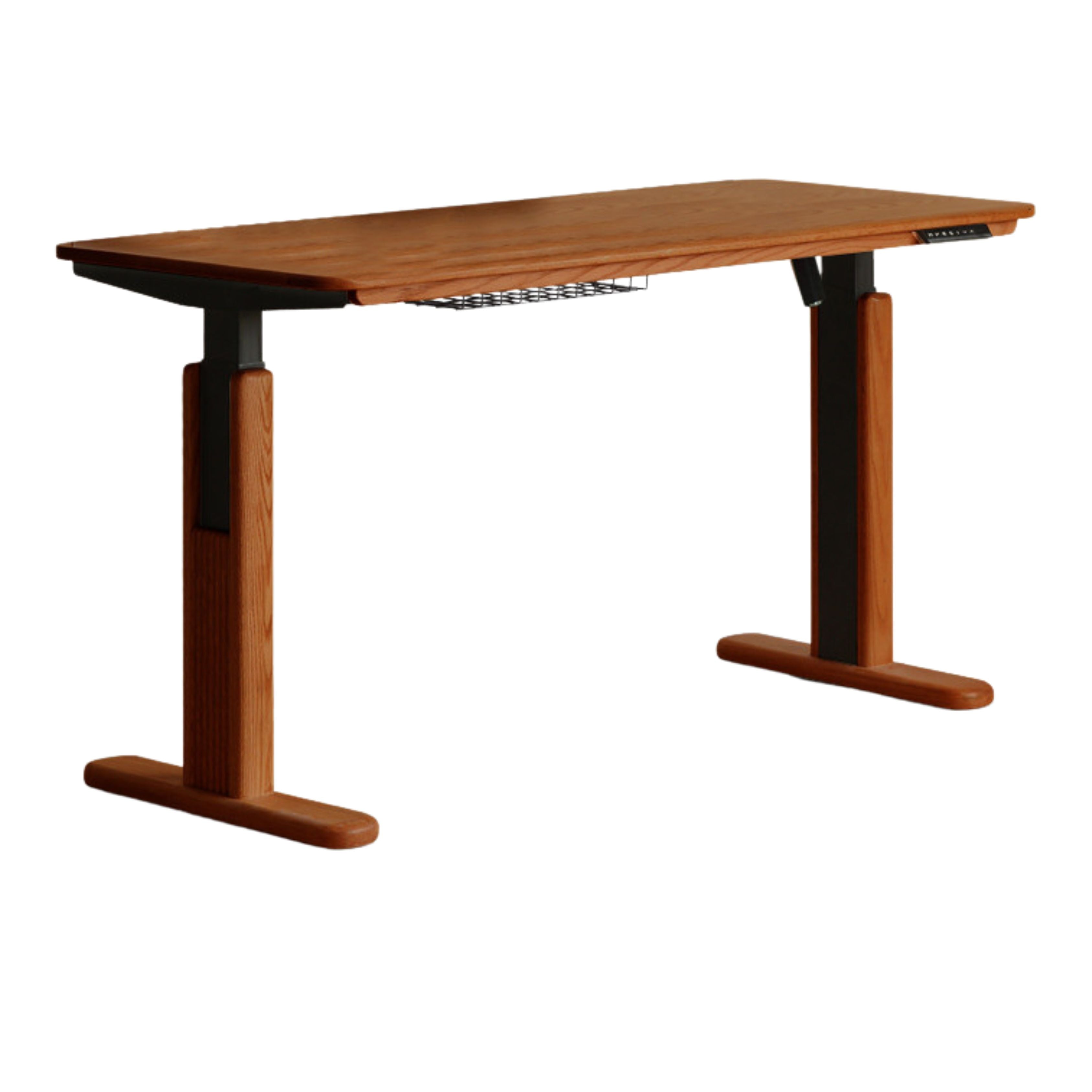 Black Walnut, Oak, Sandalwood, Ash Solid Wood Electric Elevating Desk