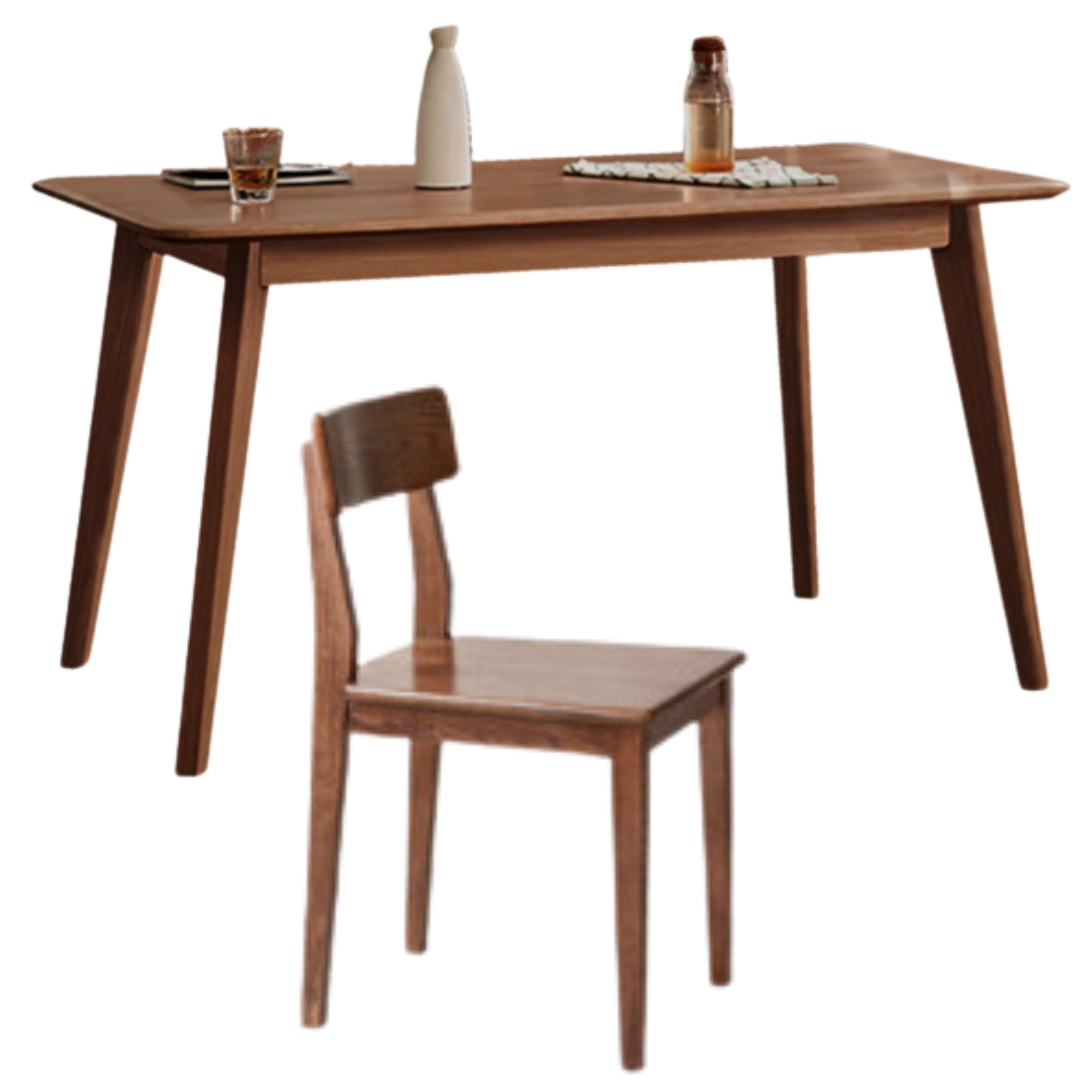 Ash, Oak Solid Wood Modern Dining Table