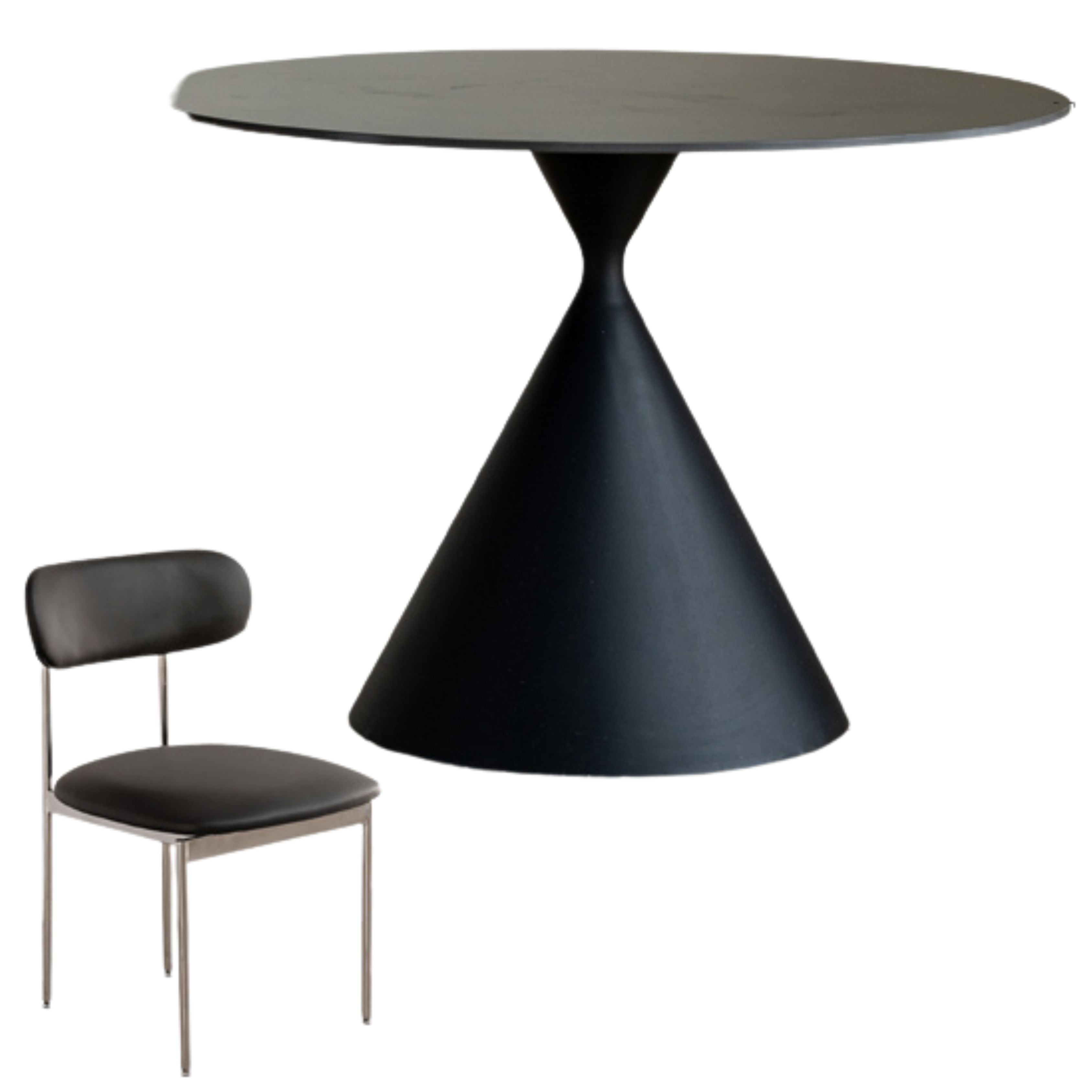 Rock Plate Round Dining Table