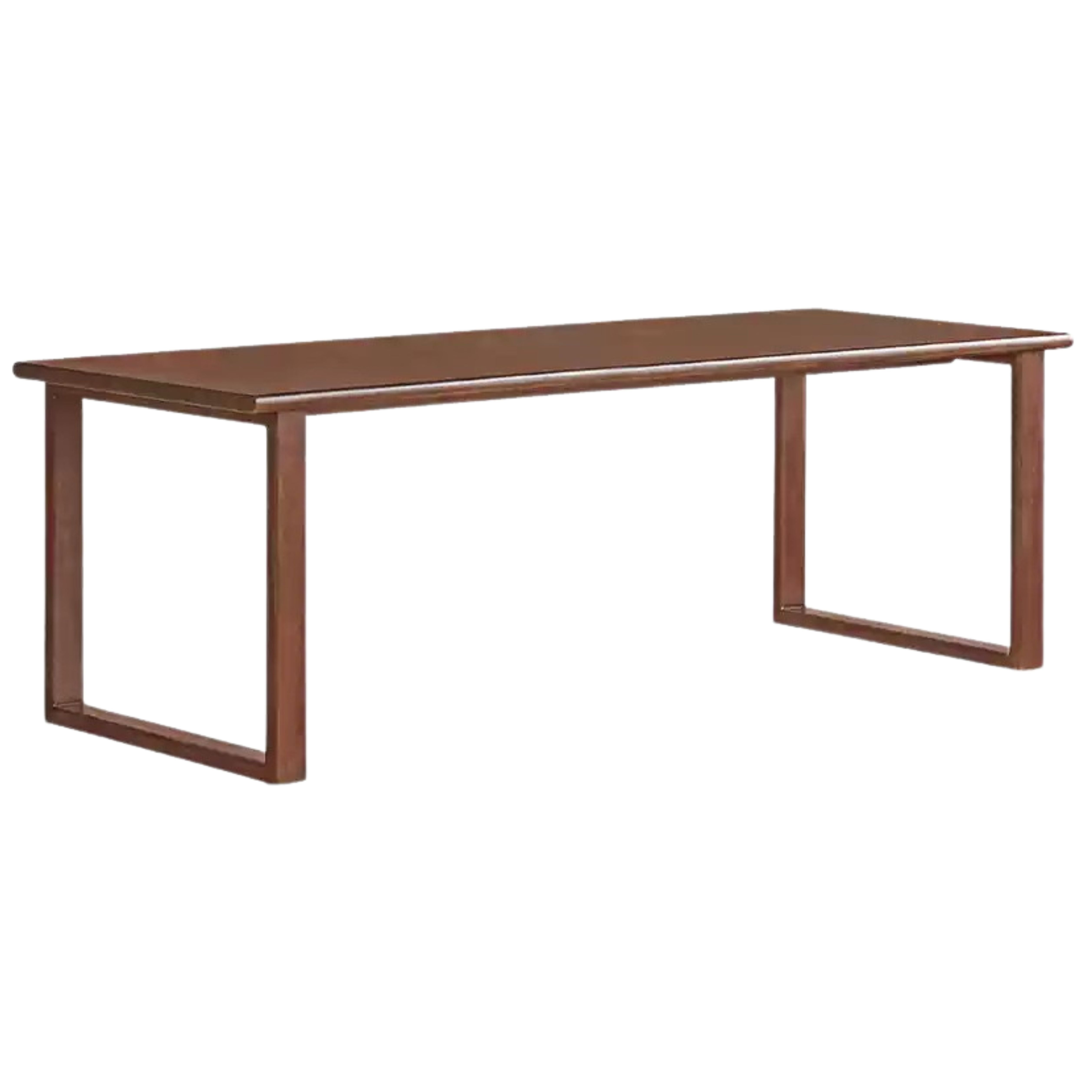 Solid Rubberwood Rectangular Dining Table