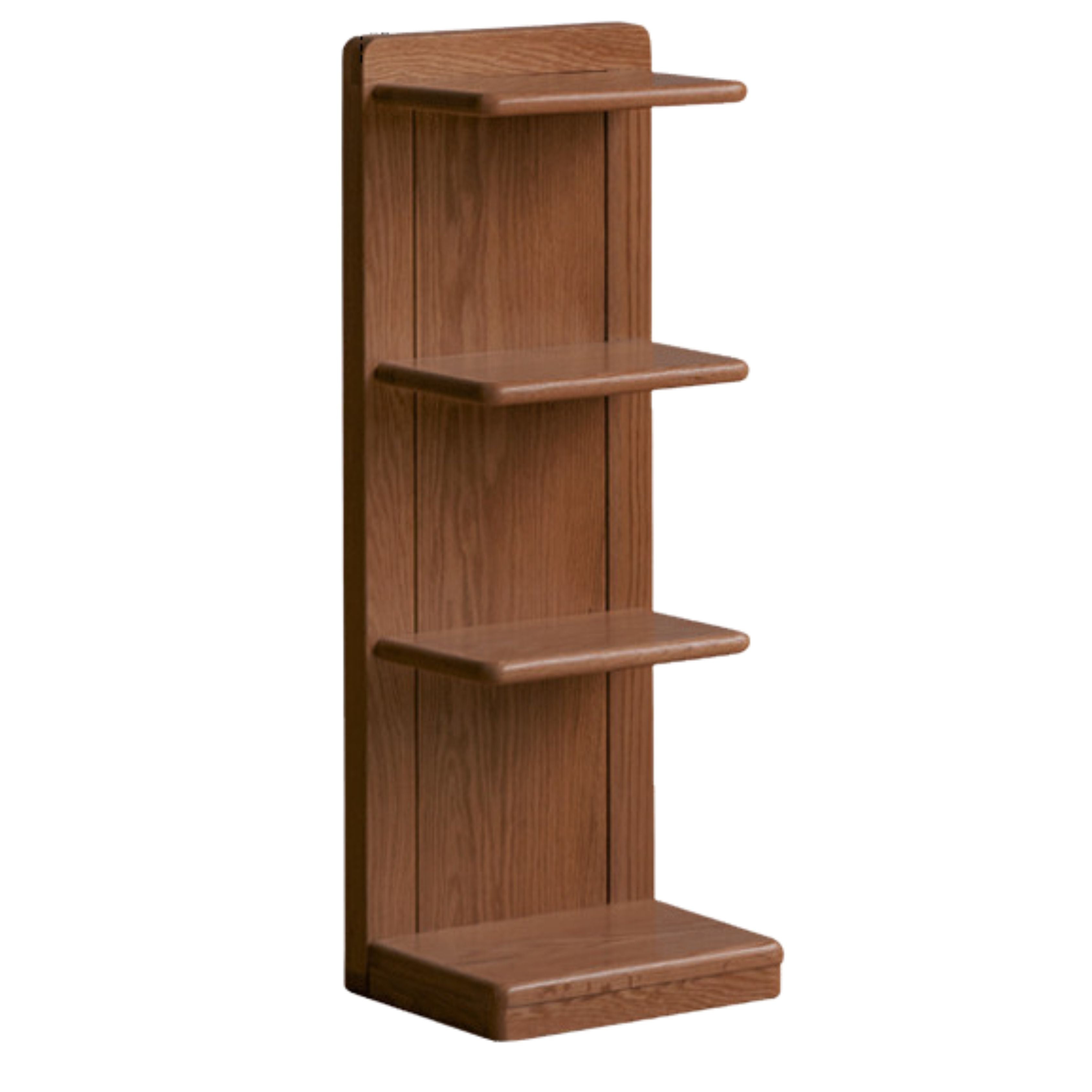 Rubberwood, Oak Solid Wood Multi-layer Storage Rack