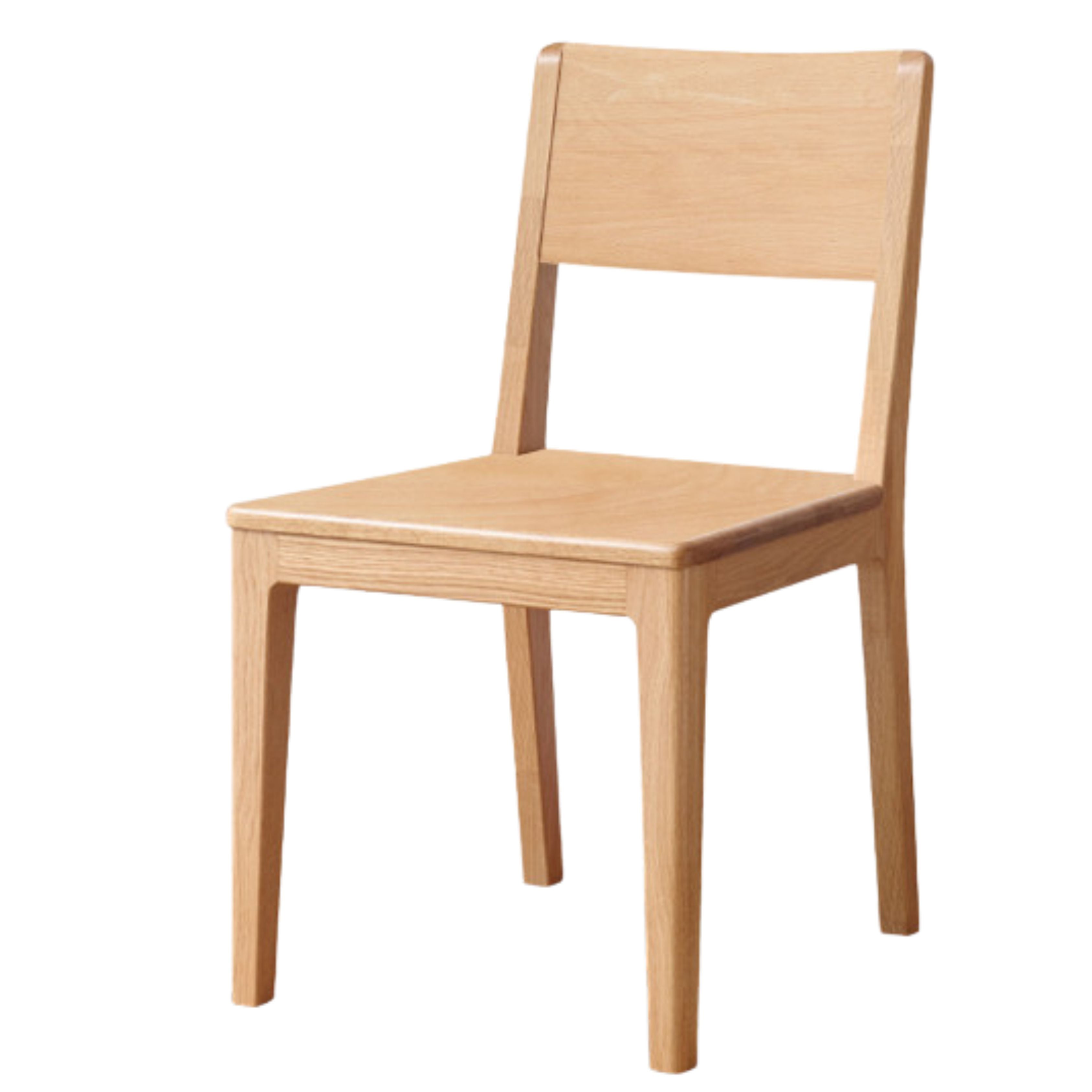 Black Walnut, Ash, Oak, Beech Solid wood, Solid RubberWood - Dining Chair Modern 4 pcs set