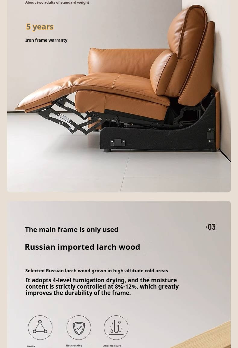 Leather Electric Luxury High Backrest Sofa,,,