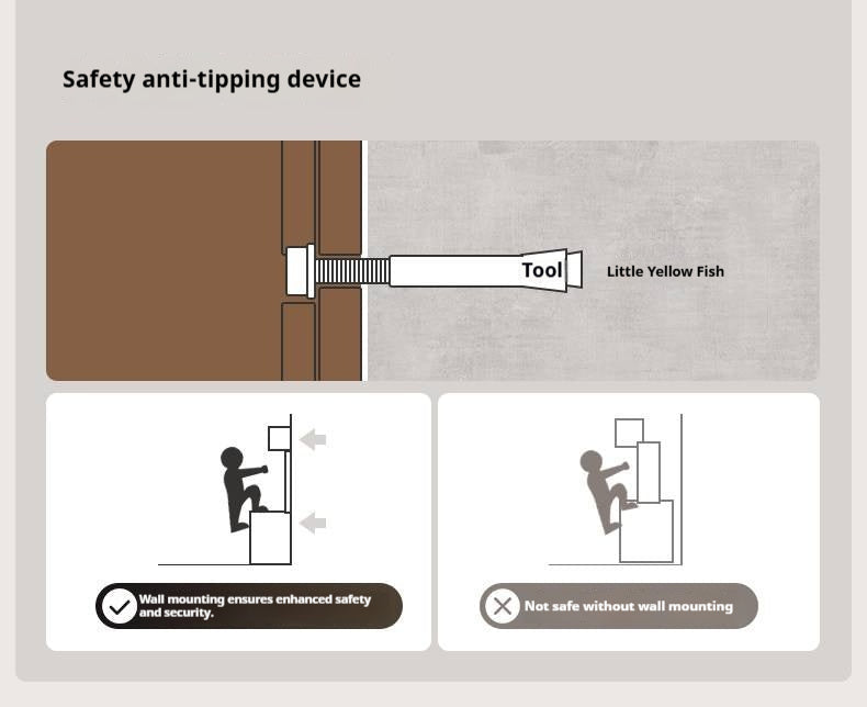 Black Walnut, Oak Solid Wood Floor-Standing Bookcase with Luxury Storage Cabinet