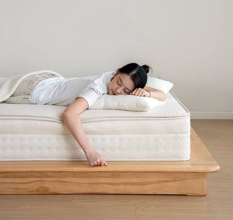 Zero Glue Certified Thick Mattress, Home Use Spring Mattress, Latex Soft Mattress, Bedroom Jute Mattress, Model Pro 23 cm