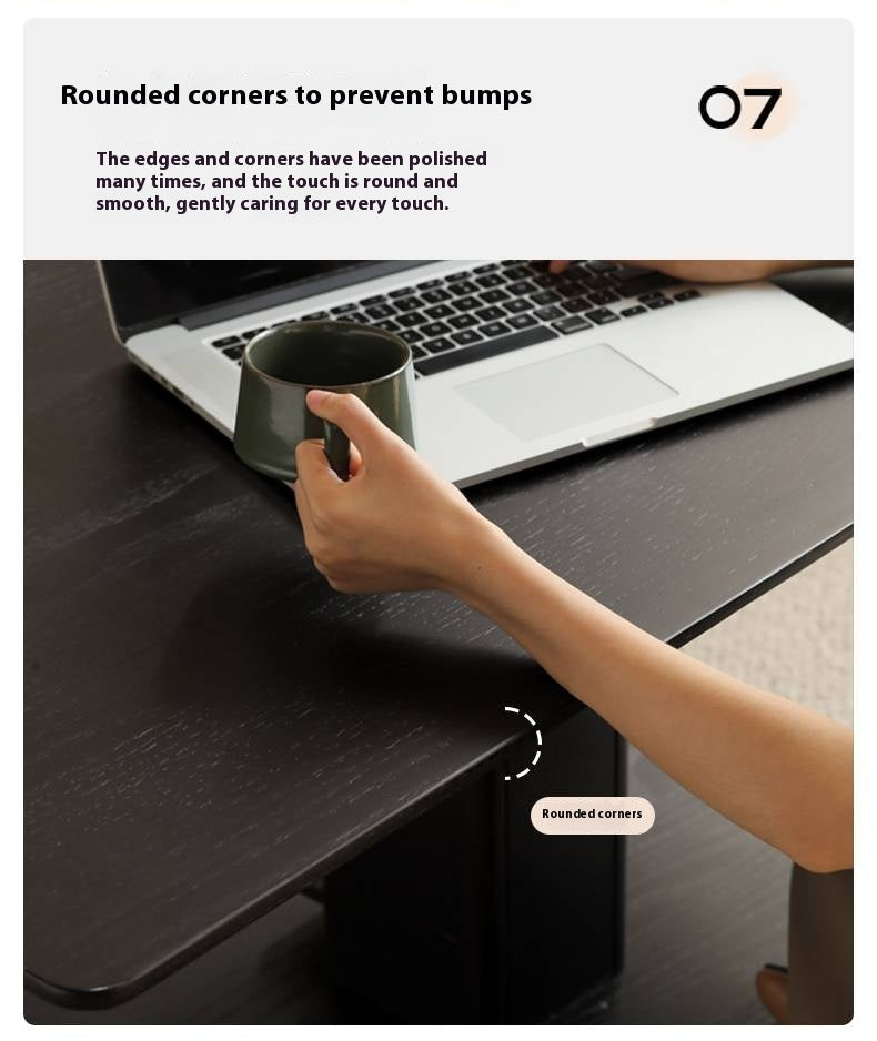 Oak Solid Wood Elevating Coffee Table