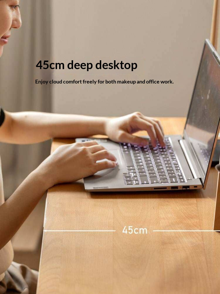 Beech Solid Wood Nordic Style Vanity Table.