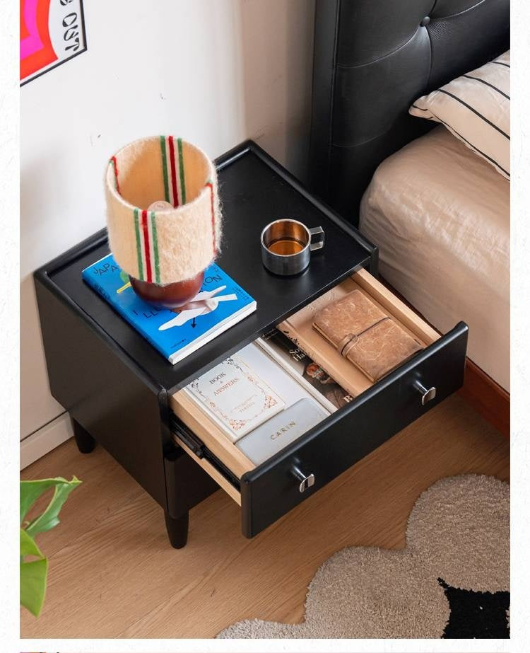 Solid RubberWood Classic Nightstand.