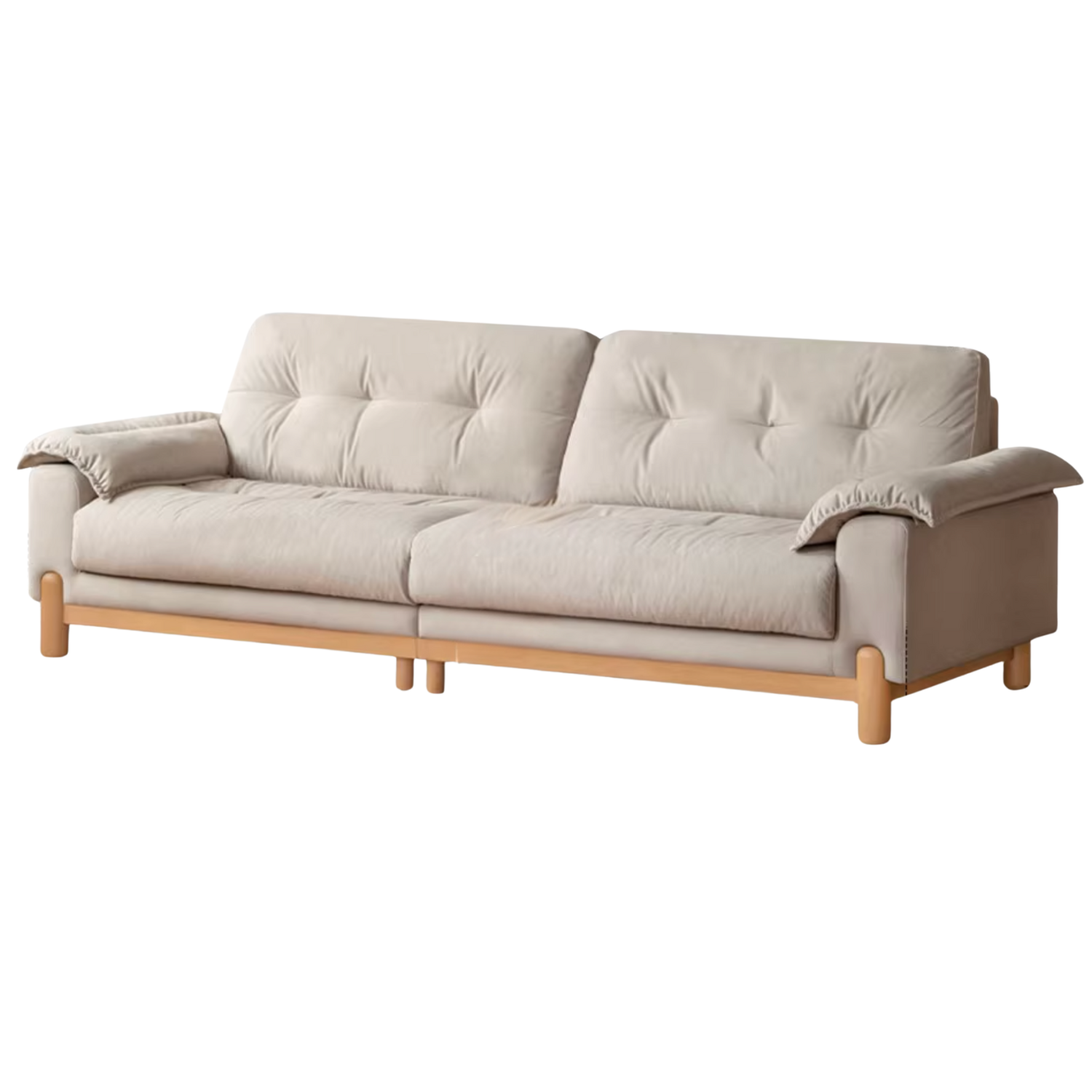 Beech Solid Wood cat scratching cloth sofa