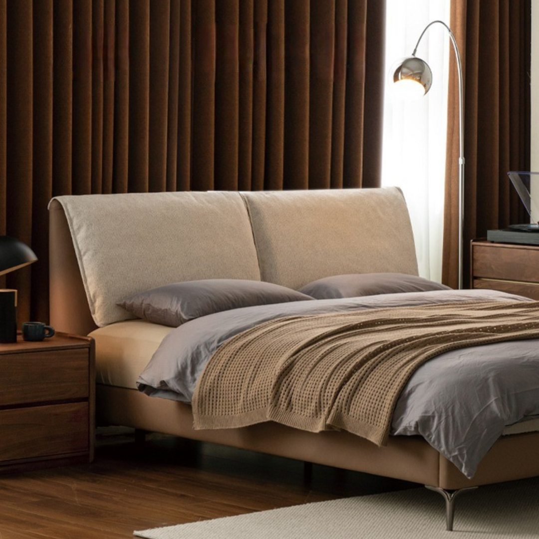 Fabric Bed Elephant Ear Soft Bed Nordic