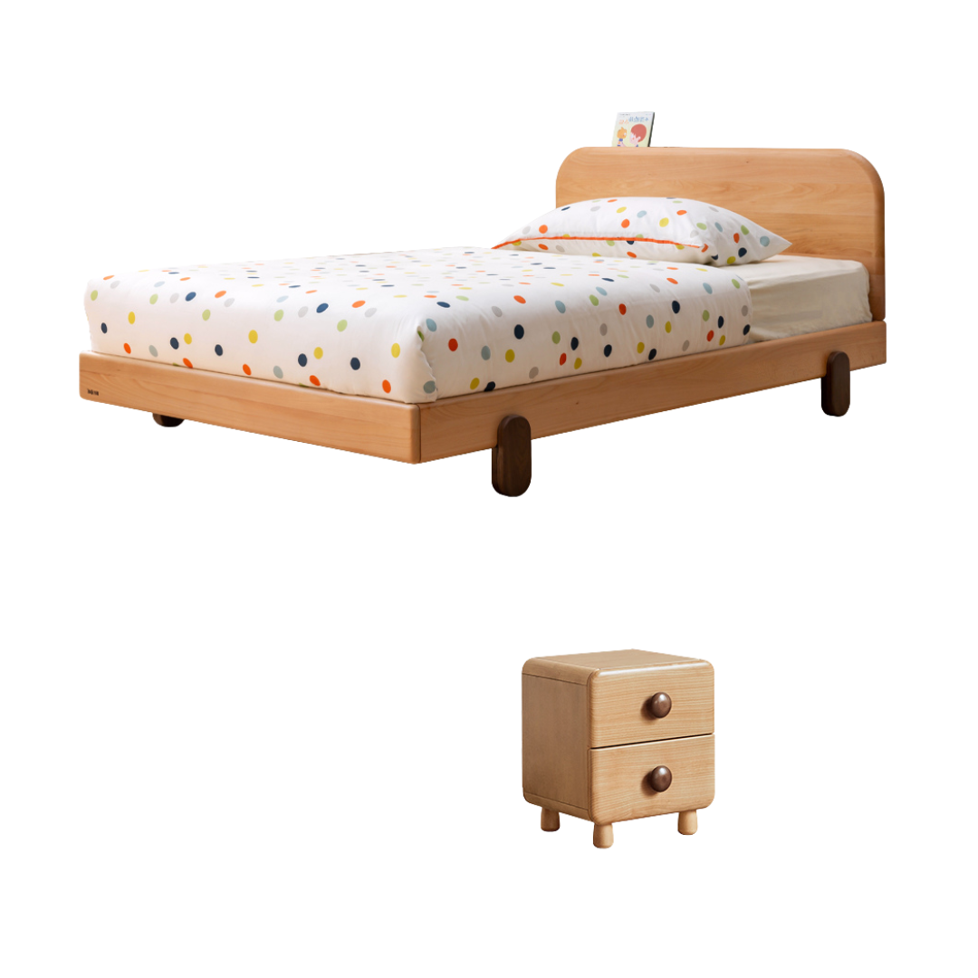 Beech ,Oak solid wood children's bed<