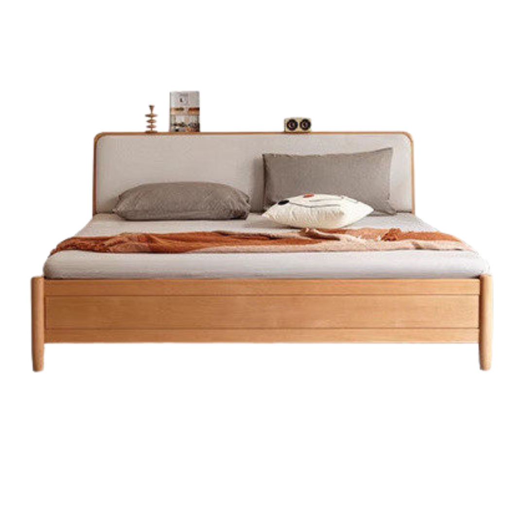 European Beech Solid Wood Multi-Functional Box Bed