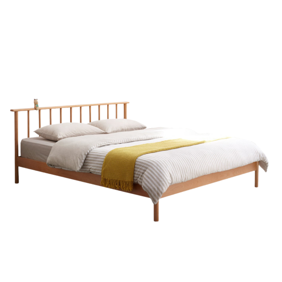 European Beech Solid Wood Windsor Bed