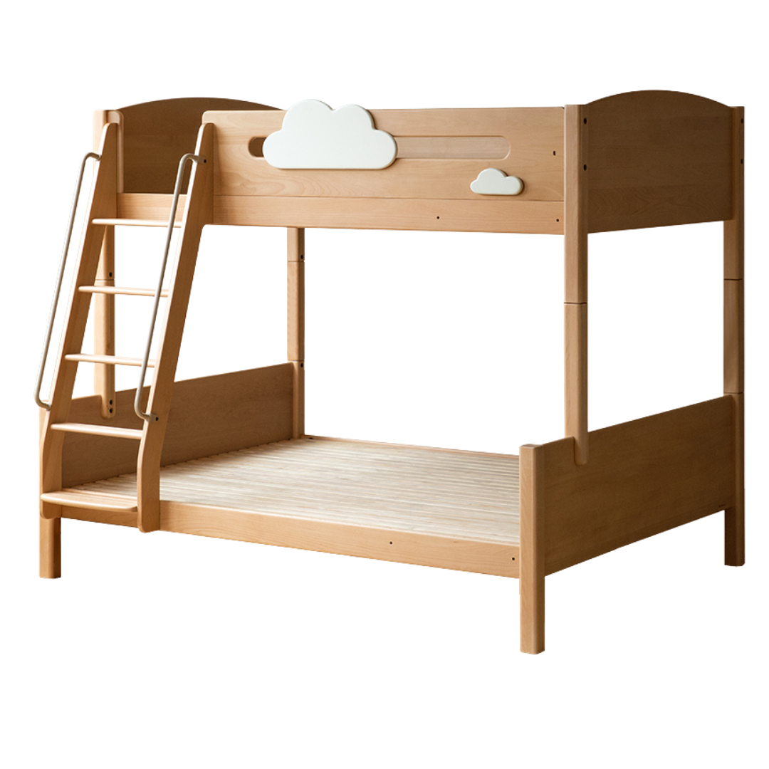 Oak, Beech solid wood Multi-functional Bunk Bed.