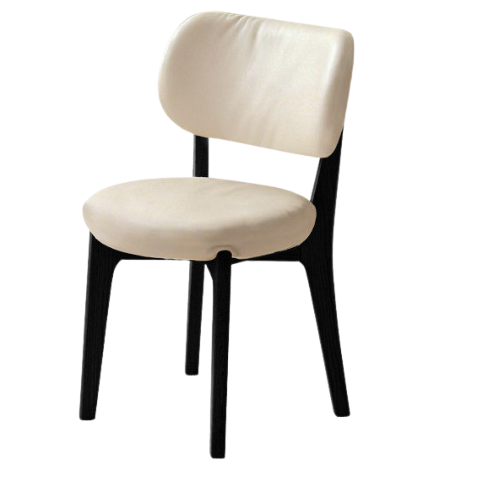 Oak Solid Wood Modern Velvet Soft Makeup Stool